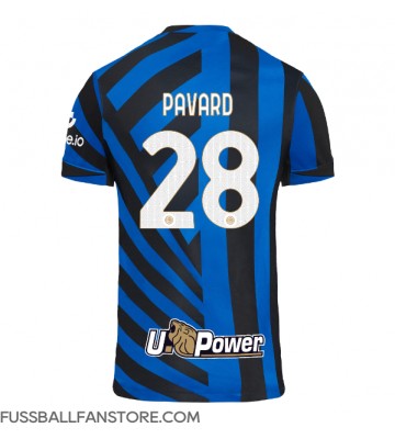 Inter Milan Benjamin Pavard #28 Replik Heimtrikot 2024-25 Kurzarm